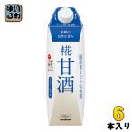 maru kome плюс .. сладкое сакэ амазаке LL 1000ml бумага упаковка 6 шт. входит 