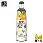 CJジャパン 美酢 ミチョ 太陽のシトラス 900ml プラスチックボトル 24本 (12本入×2 まとめ買い) 酢飲料 希釈用 お酢