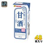 マルサンアイ 甘酒 200ml 紙パック 48本 (24本入×2 まとめ買い)