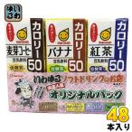 いわゆる限定 マルサン 豆乳飲料 カロリー50%オフ 4種オリジナルセット 200ml 紙パック 48本 (24本入×2 まとめ買い)