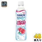 アサヒ カルピスウォーター ひんやりライチ 490ml ペットボトル 48本 (24本入×2 まとめ買い) 乳酸菌飲料 熱中症対策 夏限定 季節限定