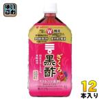 mitsu can ... чёрный уксус распорка 1L пластиковая бутылка 12 шт. входит (6 шт. входит ×2 массовая закупка ) уксусный напиток уксус напиток распорка напиток функциональность отображать еда 
