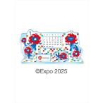 【残りわずか!!】卓上 EXPO2025 2025大阪・関西万博公式キャラクター ミャクミャク アクリル万年カレンダー 2025年カレンダー CL-902 25CL-0902