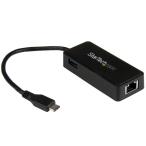 US1GC301AU StarTech USB-C подключение Giga bit проводной LAN изменение адаптер (USB 3.0 порт x1 имеется ) USB 3.1 Type-C( мужской ) - RJ45( женский ) USB 3.1 Gen 1 (5Gbps)