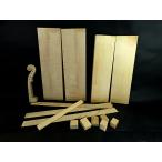 Complete wood set for violin