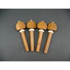 Hill/Bone Pin &amp; Collar Violin Peg set Boxwood バイオリン ペグセット ボックスウッド ヒル型 ボーン