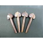�ϡ��ȷ�/����������� ���������å� �������ڥ� ���å� Cello Peg set Rosewood Heart model/Gold PIn &amp; Ring