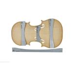 Cello Montagnana Jarnacker 1729 Top Arch Template 4piece set #739449 チェロ 製作 表板 テンプレート