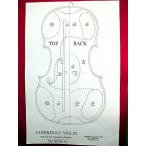 Guarneri Violin Diagram