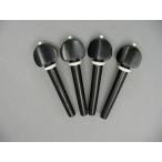 ӥڥåȡܥˡ ҥǥ Viola Peg setEbony  Hill model with Bone Pin &amp; Ring