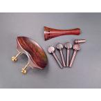 Vn Fitting set Rosewood Black Semi-Hill Old Flesch