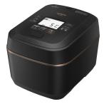 HITACHI 日立 圧力 スチーム IH 炊飯器 沸騰鉄釜 蒸気レス ふっくら御膳 RZ-W100EM 5.5合炊き 漆黒[ラッピング不可] R-LOGI
