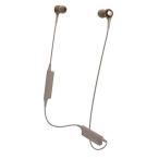 audio-technica オーディオテクニカ Bluetooth対応ワイヤレスイヤホン ATH-CK200BT BG [ベージュ][ラッピング可]