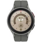 Galaxy スマートウォッチ Watch5 Pro 45mm(Titanium) [グレー] SM-R920NZTAXJP [ラッピング可] R-LOGI