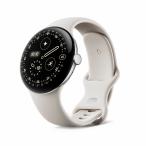 ショッピングラッピング Google Pixel Watch 4 Wi-Fiモデル 45mm GA09308-US [Polished Silver アルミケース/Porcelain アクティブ バンド][ラッピング可] R-LOGI