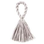 わらルックタッセルベースＤ−７２ ライトグレー リース 正月 稲穂 稲わら リース 和風 松村工芸 和風 アレンジ 手作り ハンドメイド 飾り