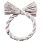 わらルックリース１８　Ｄ−７３ ライトグレー リース 正月 稲穂 稲わら リース 和風 松村工芸 和風 アレンジ 手作り ハンドメイド 飾り