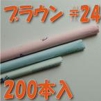 地巻ワイヤー #24 ブラウン 大束 200本 フラワーアレンジメント