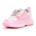 ショッピングプリンセス 【moonstar】DN C1347 PINK ムーンスター ピンク ディズニープリンセス Disney 抗菌防臭 女の子 子供靴 スニーカー ベルクロ  キッズ リボン