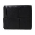 ボッテガヴェネタ 二つ折り財布 649605 VBWD2 8803 Black BOTTEGA VENETA