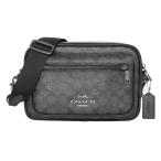 ショッピングcoach コーチアウトレット ショルダーバッグ CZ401 QBMI5 チャコール/ブラック COACH OUTLET