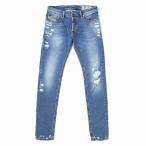 ショッピングdiesel 返品送料無料 ディーゼル ジーンズ デニム SLEENKER L.32 PANTALONI 00S7VG 085AH 01 メンズ DIESEL