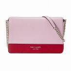 ケイトスペード 長財布 チェーンウォレット SPENCER スペンサー PWRU7864 613 レディース HOT CHILI MULTI ピンク×レッド kate spade new york ポイント利用