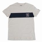 トミーヒルフィガー Tシャツ ブランド DM0DM07858P1I クルーネック 半袖 ロゴ メンズ ライトグレー TOMMY HILFIGER