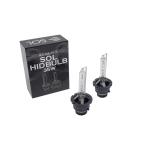 トヨタ ノア ヴォクシー アイシス bB SOLオリジナル 純正交換用 ヘッドライト HID D4S対応 D4Cバルブ 35W 6000K 1年保証付!