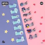 ソロモン商事 BT21 Angel&Villain 前髪クリップ エンジェル ヴィラン ヘアクリップ ヘアピン ヘアアクセサリー KOYA RJ SHOOKY MANG CHIMMY TATA COOKY