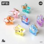 【ソロモン商事】BT21 AGK_アクリルグリッターキーホルダー ACRYLIC GLITTER KEY HOLDERキーリング AGK