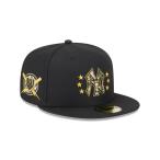ショッピングキャップ CAP キャップ 59FIFTY オンフィールド MLB 2024 Armed Forces Day アームド・フォーシズ・デー ニューヨーク・ヤンキース ブラック メンズ