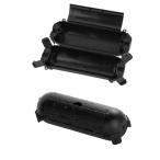 leeBaa 防水コンセントボックス 延長コード安全カバー 屋外 電源ボックス コンセント接続安全プロテクター 雨よけ 防水ジャンクションボック