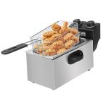 EC Hometec электрическая фритюрница 4L таймер имеется Flyer нержавеющая сталь 60-200*C регулировка температуры настольный Flyer для бытового использования для бизнеса .katsu