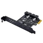 Buerjia USB3.2 Pci-E 拡張カード アダプ
