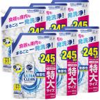 ケース販売キュキュット ウルトラクリーン デカラクサイズ 食器用洗剤 食洗機用 食器も庫内もまるごと強力洗浄 無香性 詰め替え 1350g×6個