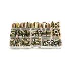 YFFSFDC 埋め込みナット M4 M5 M6 M8 M10 130個セット インサートナット ねじ込みタイプ 家具 木工 DIY 接合 金具