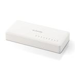  Elecom переключение ступица 8 порт Giga bit пластик блок compact легкий AC адаптор приложен / орнамент установка соответствует / тихий звук вентилятор отсутствует / энергосбережение 
