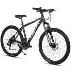 AVASTAAV300マウンテンバイク MTB 通勤通学自転車 オフロード オンロード 軽量アルミフレーム シマノ21段変速 フロントサスペンシ