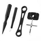 VISPREA リールメンテナンスキット DIY リールベアリング 釣りリールスプール ベアリングピンリムーバーメンテナンス フィッシング 解体