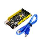 KEYESTUDIO Mega 2560 R3 マイコン 開発ボード + USBケーブル キット for Arduino アルディーノ アルドゥ