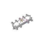 DX антенна дистрибьютор 2K 4K 8K соответствует 8 разделение 1 терминал электризация форма позолоченный штекер F type терминал da кальмар -тактный производства высота защита структура 8DMS