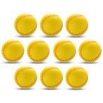 KINOKINO бейсбол тренировка уретан мяч диаметр примерно 7cm желтый 10 лампочка комплект 