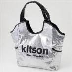 KITSON スパンコールトートバッグ Los Angeles Sequin Tote Silver/Black【ラッピング無料】【楽ギフ_包装】【10P11Mar16】【05P03Dec16】