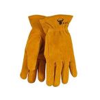 G &amp; F Products 5013M JustForKids Kids Genuine Leather Work Gloves, Kids Gar［並輸51］