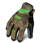 新品・送料無料Ironclad EXO-PIG-04 Work Gloves Impact Protection Gloves Brown, Large［並輸51］