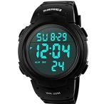 Yahoo! Yahoo!ショッピング(ヤフー ショッピング)Mens Digital Sports Watch LED Screen Large Face Military Watches for Men Wa［並輸51］