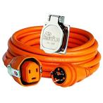 SmartPlug 30&amp;#xA0;Amp 50&amp;#xA0;ft Cordset w/���ƥ�쥹��������Inlet &amp; No�����⥹���åȡ���͢51��