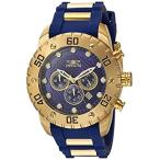 Invicta メンズ プロダイバー ステンレススチール クォーツウォッチ ポリウレタンストラップ付き ブルー 25 (モデル:20280)［並輸51］