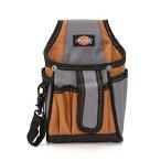 新品・送料無料Dickies 7-Pocket Canvas Tech Pouch with Tape Tether, Universal-fit Steel Cl［並輸51］